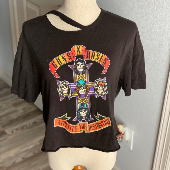 Guns and Roses Tops - Guns and Roses Band Tee